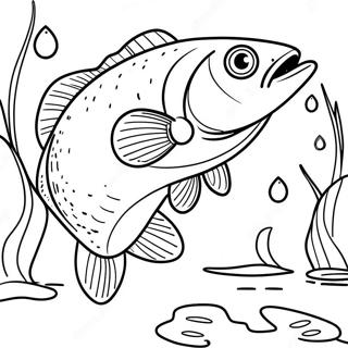 Desenho Para Colorir De Pesca De Bass 131588-64286