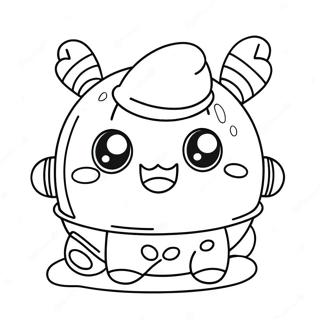 Pagina Para Colorir De Personagem Fofo De Tamagotchi 131641-64330