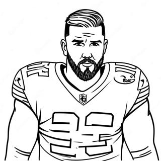 Pagina Para Colorir Do Travis Kelce 131691-64367