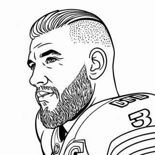 Pagina Para Colorir Do Travis Kelce 131691-64368