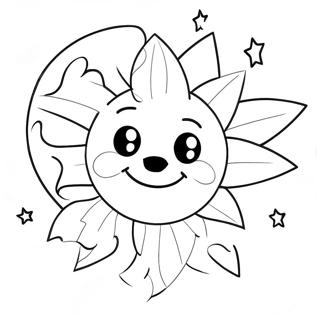 Sol E Lua Fnaf Páginas Para Colorir