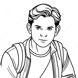 Tom Holland Páginas Para Colorir