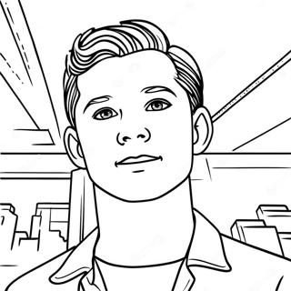 Pagina Para Colorir Do Tom Holland 132077-64666