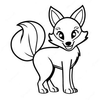 Pagina Para Colorir De Raposa Majestosa De Anime 132105 64698