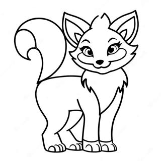 Pagina Para Colorir De Raposa Majestosa De Anime 132105 64700