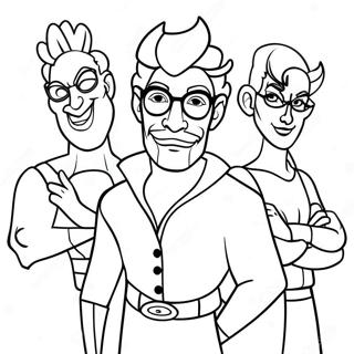 Desenho Para Colorir De Viloes Da Disney Hipster Legais 132283-64836