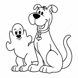 Scooby Doo Páginas para Colorir