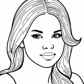 Pagina Para Colorir Da Selena Gomez 132435-64948