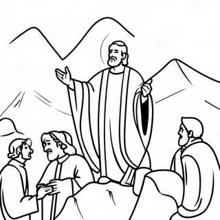 Pagina Para Colorir Do Sermao Da Montanha 132461-64966