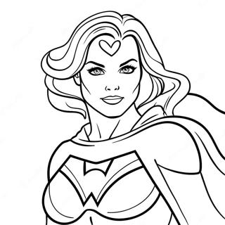 Pagina Para Colorir Da Mulher Da Tv Super Heroina 132539-65032