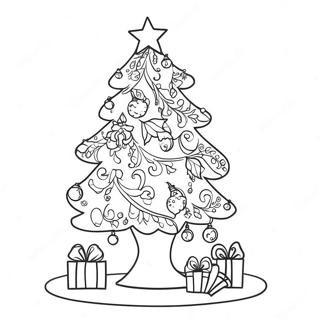 Pagina Para Colorir De Arvore De Natal Caprichosa 132797-65231