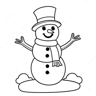 Pagina Para Colorir De Boneco De Neve Encantador 132798-65236