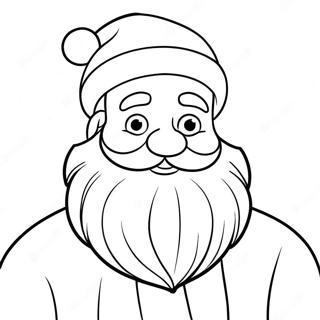 Pagina Para Colorir De Papai Noel Festivo 132799-65238