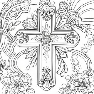 Pagina Para Colorir De Cruz Ortodoxa Tradicional 132824-65259