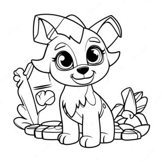 Animal Jam Páginas Para Colorir