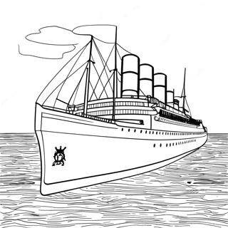 Pagina Para Colorir Do Navio Britannic 133053-65427