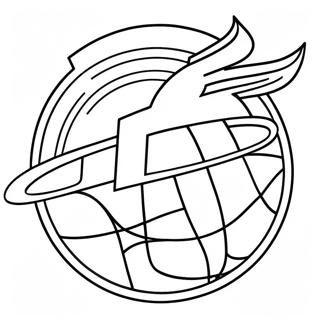 Pagina Para Colorir Do Logo Do Miami Heat 133286-65605