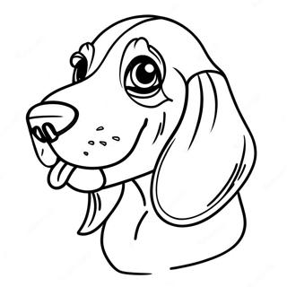 Pagina Para Colorir De Basset Hound 133386-65683