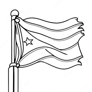 Bandeira De Cuba Páginas Para Colorir