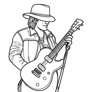 Pagina Para Colorir Do Rockstar 133904-66083
