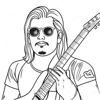 Pagina Para Colorir Do Rockstar 133904-66084