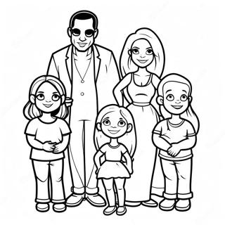 Pagina Para Colorir Da Familia Orgulhosa 133930-66103