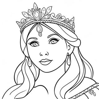Pagina Para Colorir Da Princesa Da Neve 134008-66162