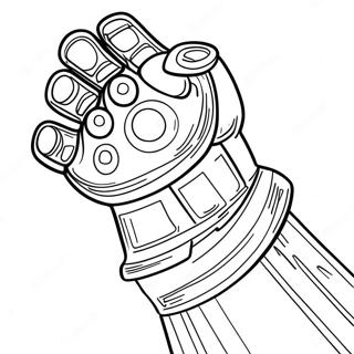 Pagina Para Colorir Do Thanos Com A Manopla Do Infinito 134137-66268