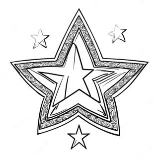 Pagina Para Colorir Do Logo Do Cheer All Star 134288-66383