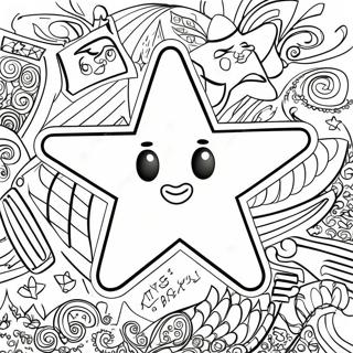 Pagina Para Colorir Do Logo Do Cheer All Star 134288-66384