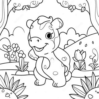 Pagina Para Colorir Do Garten Of Ban Ban 4 134313-66403