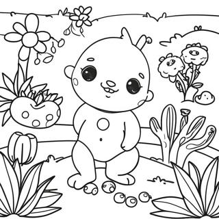 Pagina Para Colorir Dos Personagens Coloridos Do Garten Of Ban Ban 4 134314-66405