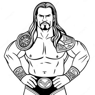 Pagina Para Colorir Da Wwe 134569-66602