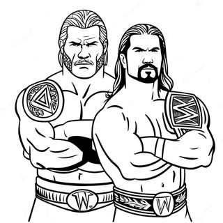 Pagina Para Colorir Da Wwe 134569-66603