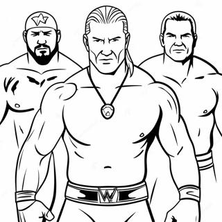 Pagina Para Colorir Das Lendas Da Wwe 134572 66613