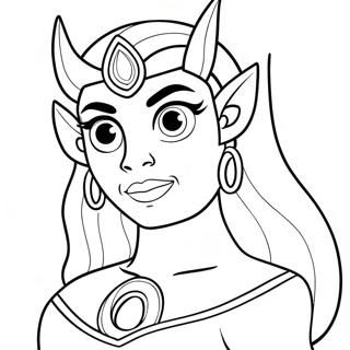 She Ra Páginas Para Colorir