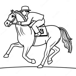 Pagina Para Colorir Cavalo Do Kentucky Derby 135293-67178