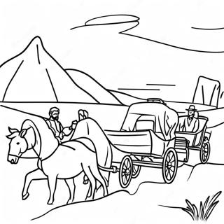 Pagina Para Colorir Dos Pioneiros Na Trilha De Oregon 135879-67631