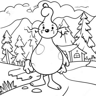 Pagina Para Colorir Da Paisagem De Whoville 135903 67647