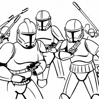 Clone Troopers Em Acao Para Colorir 136261 67933