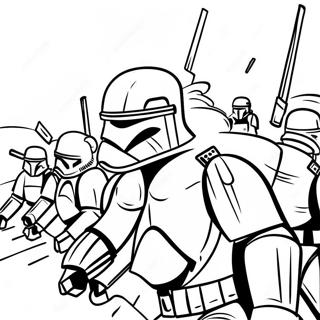 Clone Troopers Em Acao Para Colorir 136261 67934