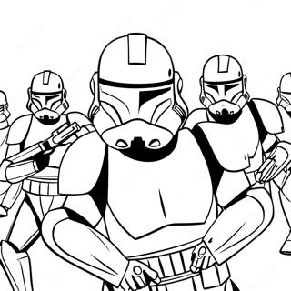 Clone Troopers Em Acao Para Colorir 136261 67935