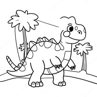 Pagina Para Colorir De Dinossauros Para O Dia Dos Namorados 136359-68002