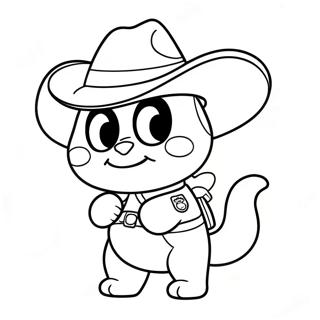 Sheriff Callie Páginas Para Colorir