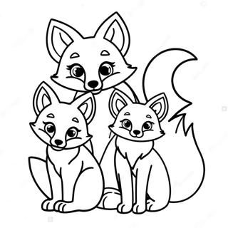 Pagina Para Colorir Da Familia Do Raposo 136569 68173