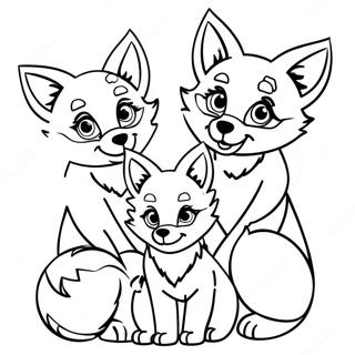 Pagina Para Colorir Da Familia Do Raposo 136569 68175