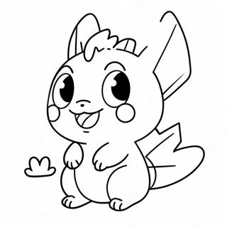 Chibi Pokémon Páginas Para Colorir