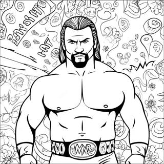 Lendas Da Wwe Pagina Para Colorir 136800-68501