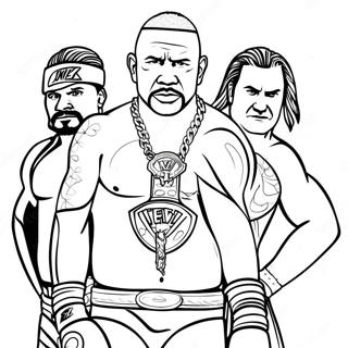 Campeoes De Dupla Da Wwe Pagina Para Colorir 136801-68507