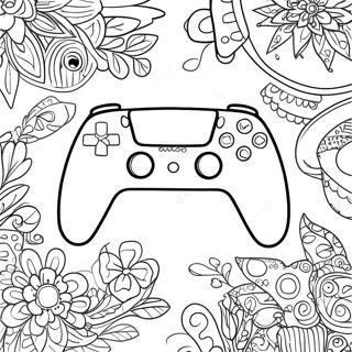 Pagina Para Colorir Do Controle Ps5 136875-68550